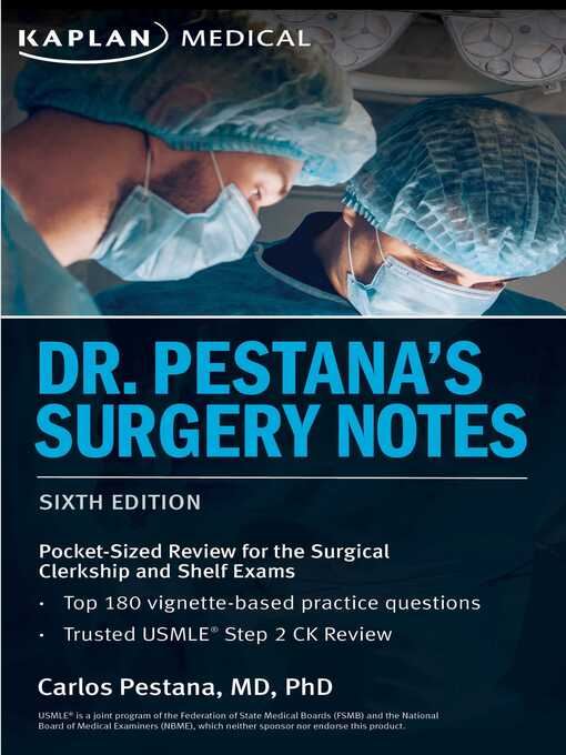 Title details for Dr. Pestana's Surgery Notes by Carlos Pestana - Wait list